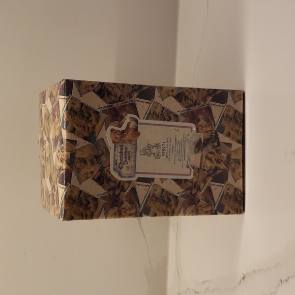 NIB Cherished Teddies Joseph Figurine, Item #476471, Baby on Chair with Blankie - Picture 3 of 7